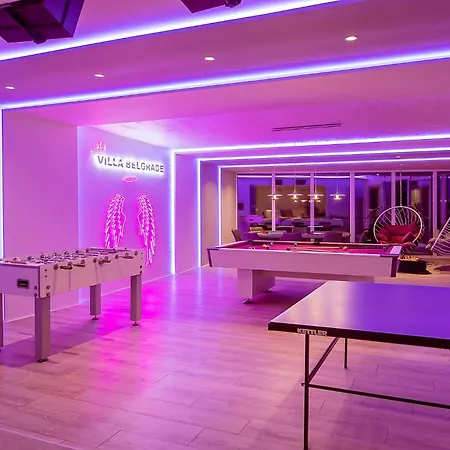 #1 Lux With Pool, Gameroom, Spa, Zen Yard #free Airport Transport# Villa Belgrado