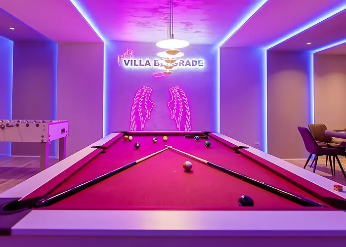 #1 Lux With Pool, Gameroom, Spa, Zen Yard #free Airport Transport# * Belgrade